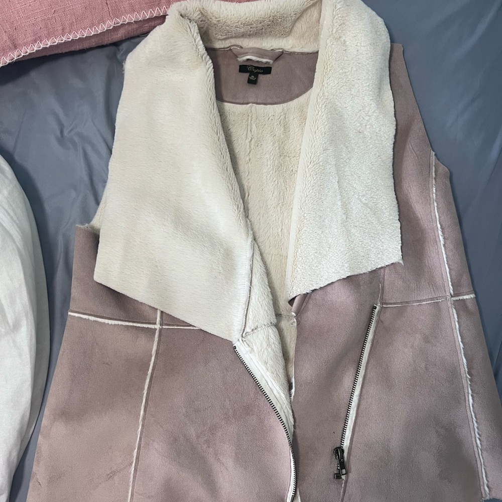 Faux Fur Lined Vest